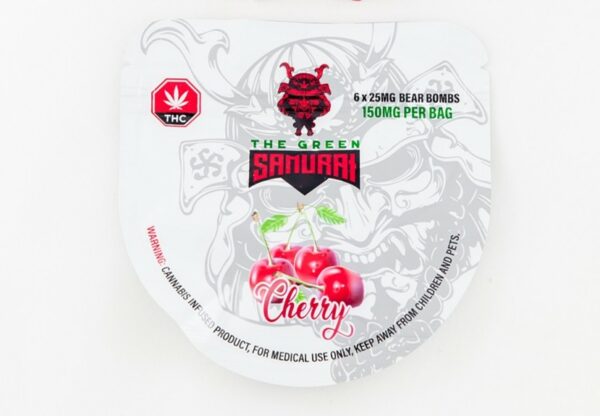 The Green Samurai – Cherry Gummies – 150mg | BudExpressNow Canada