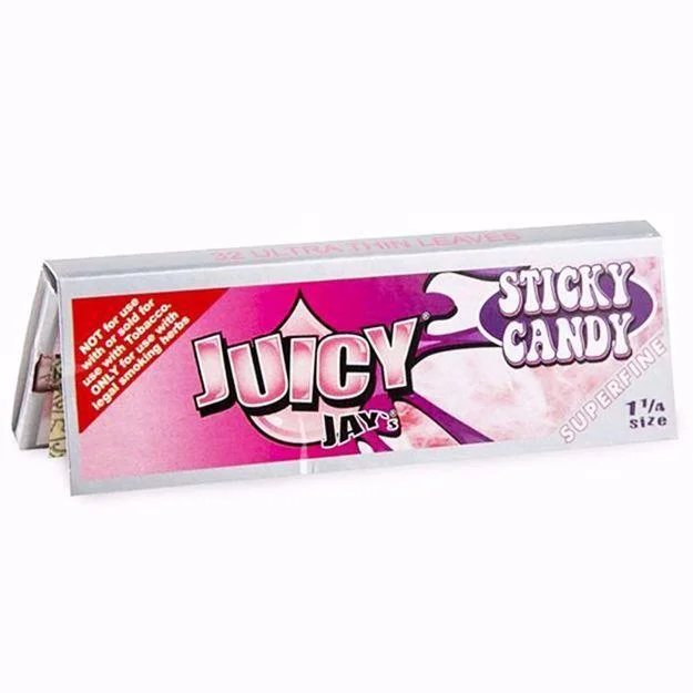Juicy Jay’s – Superfine Hemp Papers (1.25 Inch) – Sticky Candy | BudExpressNow Canada Juicy Jay’s – Superfine Hemp Papers (1.25 Inch) – Sticky Candy | BudExpressNow Canada
