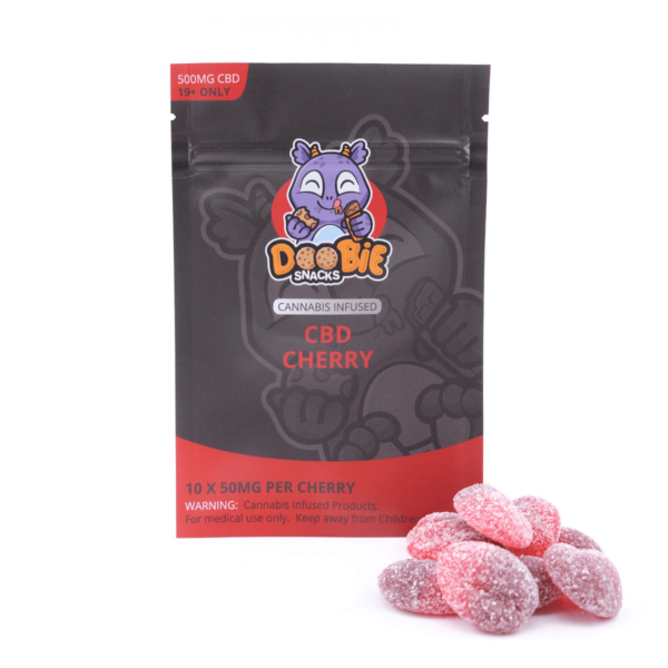 Doobie Snacks – CBD Cherry Gummies – 500mg CBD | BudExpressNow Canada Doobie Snacks – CBD Cherry Gummies – 500mg CBD | BudExpressNow Canada
