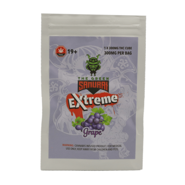 Green Samurai Extreme – Grape Gummy – 300mg THC | BudExpressNow Canada